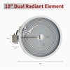 GEIparts 2512343818, 2512343816 Dual Radiant Element 9'' Replacement Parts Radiant