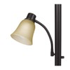 Catalina 18223-002 Transitional Metal Uplight Floor Lamp with Reading Light
