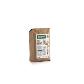 CHEFS & CO Stoneground Strong Organic Wholemeal Bread Flour 1 Kg | Freshly Milled Flour for Baking | Ideal for Wholemeal Bread Making, Oven Baked Yeast Cookery & Bread Machines