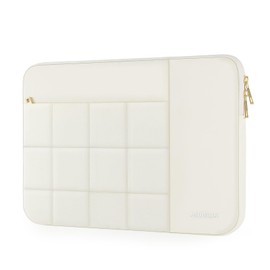 HSUWQLK Laptop Case 13.3 inch,13-13.3 inch Puffy Laptop Sleeve, Sand