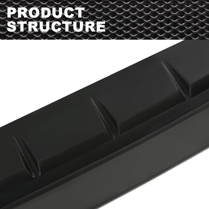 CROSSDESIGN Tailgate Rear Wing Spoiler Compatible with All Ram 2009-2018