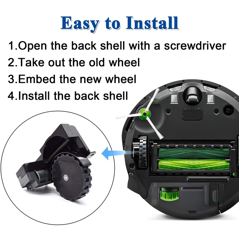 ilovelife Right Wheel Module Pair for Roomba I&E&J Series i7