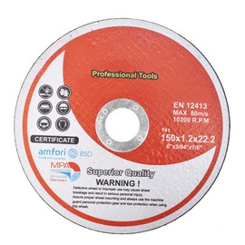 100 Pack 6"x.045"x7/8" Cut-Off Wheel - Metal & Stainless Steel Cutting Discs