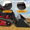 1/4" Quick Attachment Mount Plate Skid Steer Compatible with Dingo