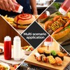 Otiamo 12 Pack 32 oz Condiment Squeeze Bottles for Restaurant
