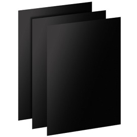 DIKER BBQ Grill Mat, Non-Stick Grill Mats, Set of 3, 40 x 33 cm, BBQ Grill Mat, Baking Mat for Charcoal & Baking, Reusable, PFOA-Free, Great Over Coal, Grill Mat for Gas Grill and Weber Style Grills