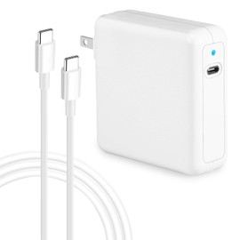 WOSUK Mac Book Pro Charger 96W USB C Fast Charger Power Adapter Compatible with USB C Port MacBook Pro/Air 16 15 14 13 Inch New iPad Pro and All USB C Device Included USB C Charge Cable