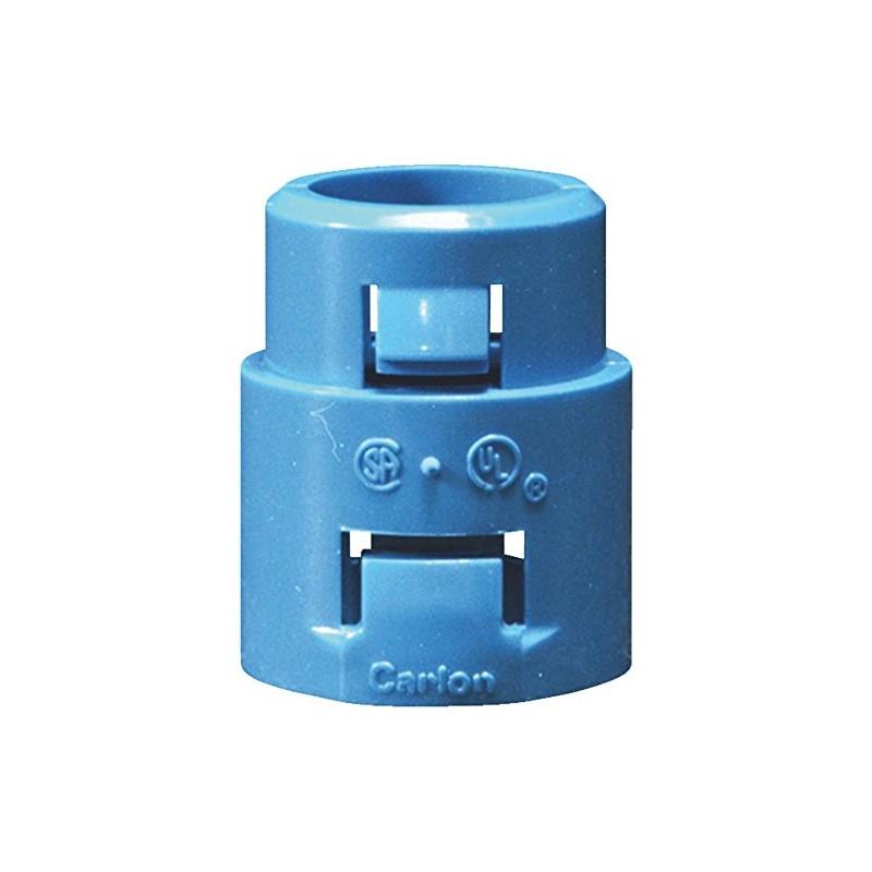 Thomas & Betts A253E-CAR 3/4-Inch ENT Smurf Terminator Adapter, Blue