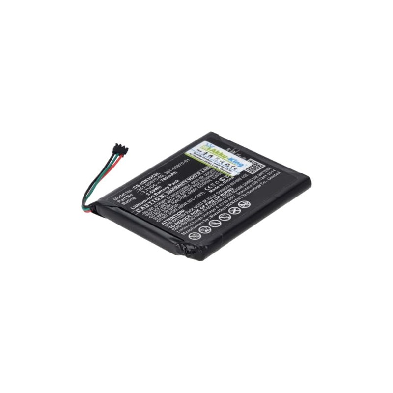 Akku kompatibel mit Garmin 361-00070-00 - Li-Ion 700mAh - für