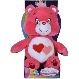 Care Bears Love-a-Lot Bear Super Soft Teddy Bear 12-inch, Pink