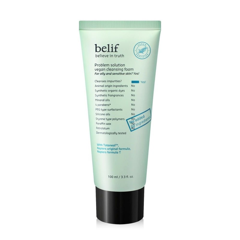Belif Problem Solution Vegan Cleansing Foam 100ml / Trouble Care