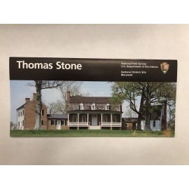 Thomas Stone National Historic Site Park Unigrid Brochure Map Newest Version MD