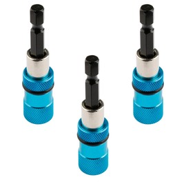 Thyonta 3 PCS Magnetic Bit Holder - 1/4" Drywall Bit Holder Bit Holder Hex Shank Magnetic Drywall Screw Bit Holder Drill Screw Tool