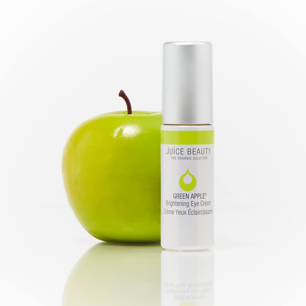 Juice Beauty GREEN APPLE Brightning Eye Cream - Dark Circle & Discoloration Reducing Formula - Infused with Squalane, CoQ10, Vitamins & Green Tea - 0.5 fl oz