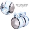 Exhaust Clamp Pipe Connector, Exhaust Clamp Stainless Steel Pipe Connector,