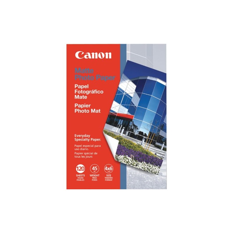 Canon MP-101 4-Inch x 6-Inch Matte Photo Paper (120 Sheets/Package)