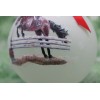 H050 Hand-made Christmas Ornament HORSE- Bay show hunter jumper
