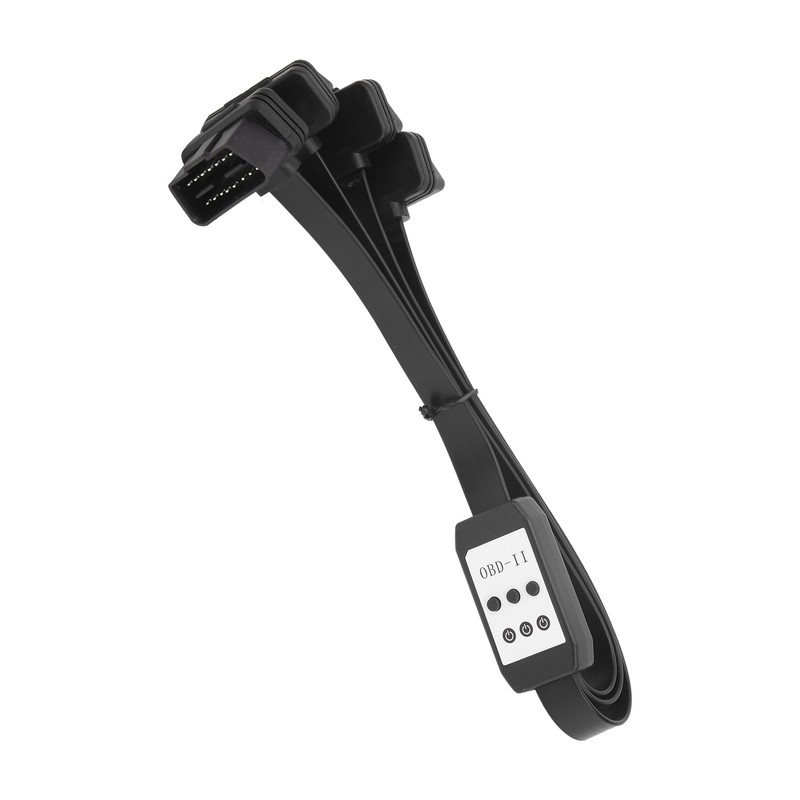 1 to 3 OBD2 Extension Cable Splitter 1.57ft 16Pin Connector