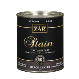 ZAR® Interior Oil Base Stain, Gallon, Color - Black Caviar