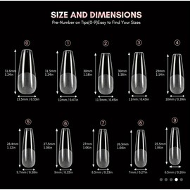 Gothic Goth Nail Tips / 고딕 고스 네일팁