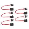 5Pcs Car Fuse Holder Connector Mini Heavy Duty Wire Extension