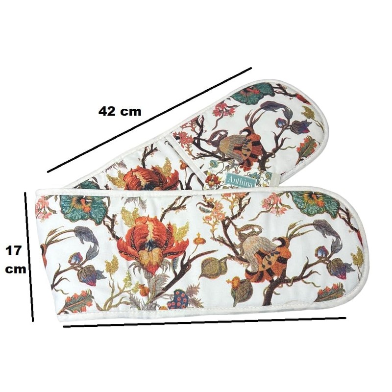 The Leonardo Collection LP94969 William Morris Anthina Double Oven Glove
