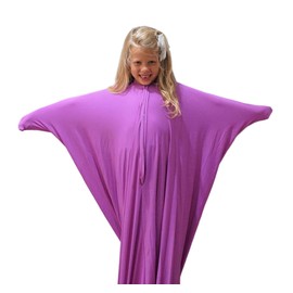 Sensory Sack (Medium), Body Sock, Calming Therapy Blanket, Sensory Toys Stress Relief, Anxiety, Autism, ADHD, ADD, Tactile Items for Therapeutic Play, Kids Fidget Toy, Body Pod in Lavender - Sensory4U