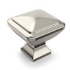 Asidrama 6 Pack 1-1/4 inch Brushed Satin Nickel Kitchen Cabinet