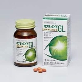 kurahooon 5個セット わかもと製薬 オプティエイドGL 120粒 サプリメント kurahooon コットンセット付き