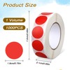 Red Round Stickers, 1.9 cm, 1000 Pieces, Red Dot Stickers,