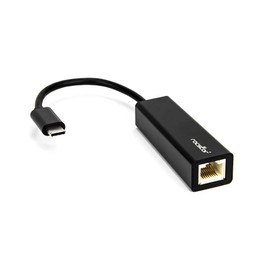 Rocstor Y10A174-B1 Premium USB-C to Gigabit Network Adapter - USB Type-C to Gigabit Ethernet 10/100/1000 Adapter – Compatible with Mac & PC – Plug & Play (No Drivers Needed) - USB 3.1, Black