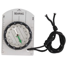 Lightweight Scout Military Compass Liquid Filled Adjustable Declination Magnetic for Navigation, Orientation, Outdoor, Camping and Survival, Mountaineering, Hiking