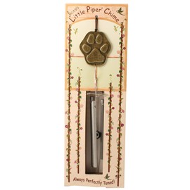 Paw Print Little Piper Wind Chime - Made in USA