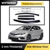 WhiteDeer ZH Durable Window Deflectors Rain Guards for Mitsubishi Eclipse