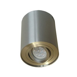 Status LED Spotlight Surface Mounted Light Round Aluminium Swivelling ø9.6 cm