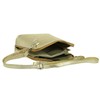 Girly HandBags Metallic Genuine Leather Cross Body Shoulder Bag --