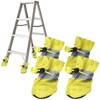 GLOFIN Stepladder Foot Cover Stepladder Socks, Floor Scratch-Resistant, Dirt-Proof, Foot