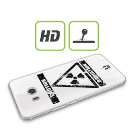 Head Case Designs 2 Soft Gel Cover for HTC Mobile Phones with Hazard 1