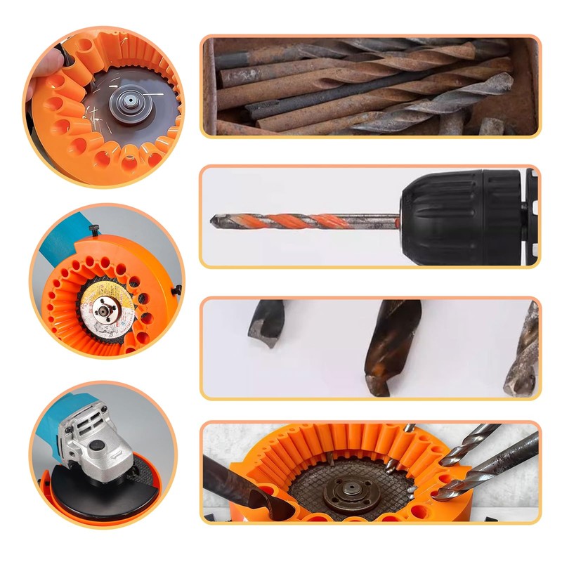 LUMOOM Drill Sharpener Tool, 2 to 13 mm Drill Bits