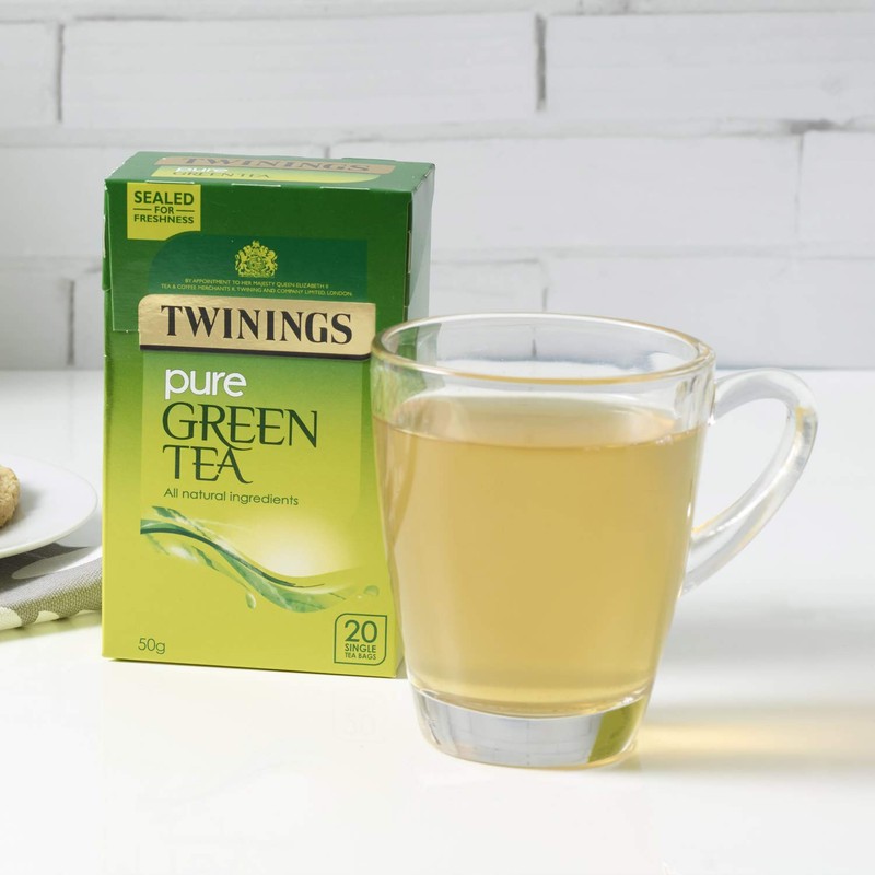 Twinings Pure Green Tea , 20 tea bags, 50g