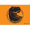 Flag Dino Base Camp 90 x 60 cm (Orange)