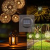 Solar Garden Lights, Solar Lantern Light Replacement Top with LED