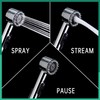 3 Mode Dog Shower Attachment, High Pressure Handheld Sprayer with