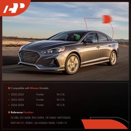 A-Premium Transmission Speed Sensor Compatible with Nissan Frontier 2002 2003 2004, 3.3L, Manual Transmission, 4WD