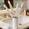 BOMPOW 4-in-1 30ML Travel Size Dispenser Toiletries Bottles Set, Leak-Proof