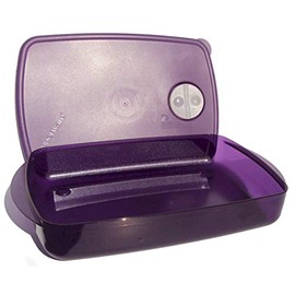 Tupperware Rock N Serve - Plato rectangular para microondas, 6 tazas, amatista