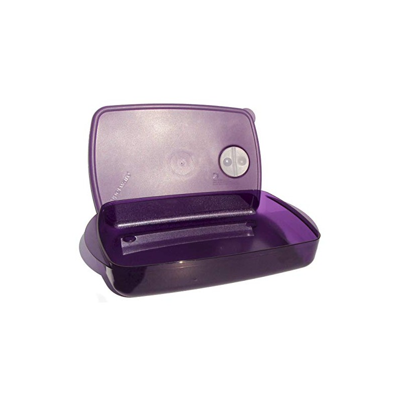 Tupperware Rock N Serve - Plato rectangular para microondas, 6