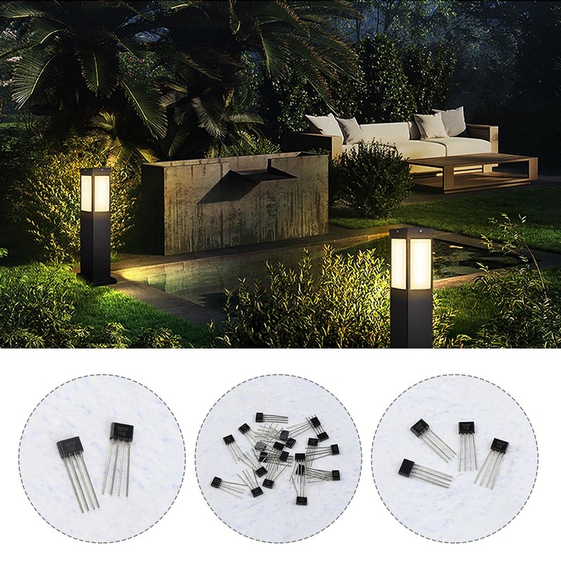 eMagTech 20pcs QX5252F Solar Lawn Light Control Chip LED Driver