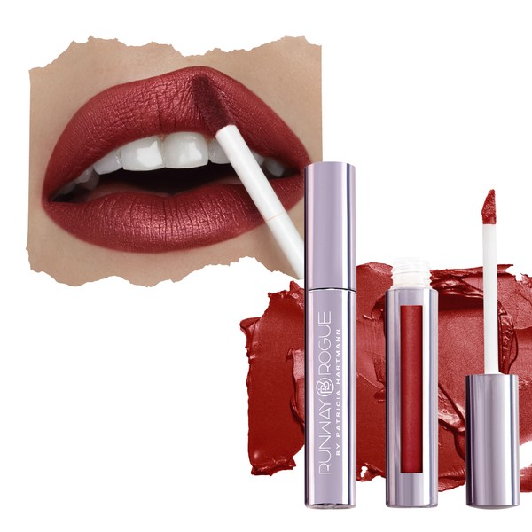 Runway Rogue Pearl Glam Long Wear Shimmer Liquid Lipstick, Warm