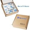 Blujellyfish Blue Sea Glass Tile Backsplash Beach Style Mosaic Tiles